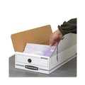 Mailing Boxes & Tubes | Bankers Box 00005 LIBERTY 11 in. x 24 in. x 5 in. Check and Form Boxes - White/Blue (12/Carton) image number 5