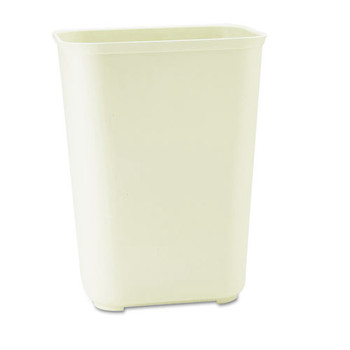 Rubbermaid Commercial FG254400BEIG 10 Gallon Fiberglass Wastebasket - Beige