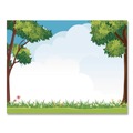 Copy & Printer Paper | Geographics 49950 Tree Free Award Certificates, 8.5 x 11, Green/Brown/Blue, with Outside Scene Border, 15/Pack image number 0