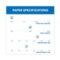 Copy & Printer Paper | Hammermill 10581-0 97 Bright 24 lbs. 8.5 in. x 11 in. Premium Multipurpose Print Paper - White (5 Reams/Carton) image number 2