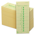 Just Launched | TOPS 1259 3.5 in. x 9 in. 1-Side Time Clock Cards Replacement for M-33 (500/Box) image number 1