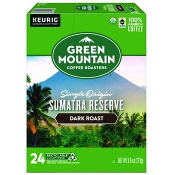PRODUCTS | Green Mountain Coffee 5000366637 Fair Trade Coffee K-Cups - Organic Sumatran Extra Bold (24/Box)