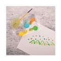 Food Trays, Containers, and Lids | Dart C68NT2 ClearPac 6.2 in. x 6.2 in. x 1.6 in. 3.3 oz. 2-Compartments Plastic Nacho Tray - Large Clear (500/Carton) image number 5