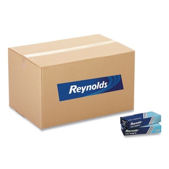 Reynolds Wrap 000000000000000720 10.75 in. x 12 in. Pop-Up Interfolded Aluminum Foil Sheets (2400/Carton)