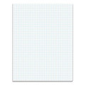 Notebooks & Pads | TOPS 33041 Quadrille Rule (4 sq-in.) 8.5 in. x 11 in. Quadrille Pads - White (50 Sheets/Pad) image number 0