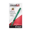 Just Launched | Pilot 25104 Precise V5 0.5 mm Roller Ball Pens - Extra-Fine, Green (Dozen) image number 1