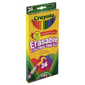 Pencils | Crayola 682424 3.3 millimeter 2B Erasable Color Pencil - Assorted Lead and Barrel Colors (24/Box) image number 2
