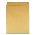Envelopes & Mailers | Quality Park QUA42354 14 in. x 18 in. Jumbo Size Cheese Blade Flap Fold-Over Closure Kraft Envelope - Brown Kraft (25/Box) image number 3