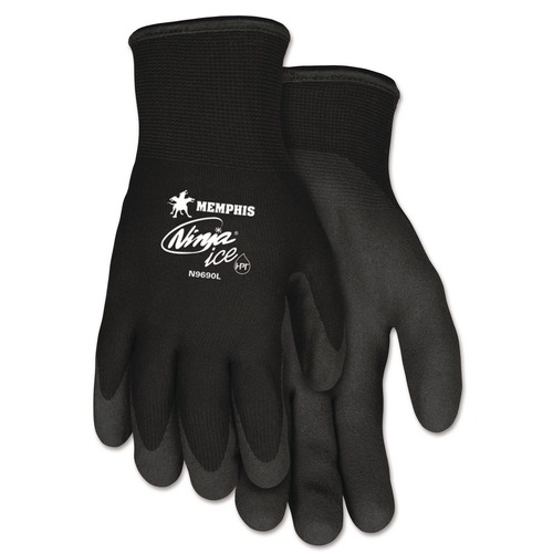 Cleaning Gloves | MCR Safety N9690XL Ninja Ice Gloves - Black X-Large (1-Pair) image number 0