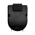 Desk Shelves | Advantus 75344 40 Sheet Capacity Wall Clips for Fabric Panels - Black (20/Box) image number 0