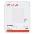 Just Launched | Universal UNV21124 Top-Load Poly Sheet Protectors Standard Gauge Letter - Clear (50/Pack) image number 0