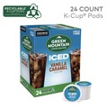 Coffee | Green Mountain Coffee 5000359623 Brew Over Ice Coffee K-Cups - Vanilla Caramel (24/Box) image number 4