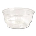 Food Trays, Containers, and Lids | Plastifar 18438 Plastic Cold Cups, Sundae, 5 oz, Clear, 1,000/Carton image number 1