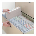 File Folders | Smead 64092 Letter Size 1/3-Cut Tabs TUFF Hanging Folders with Easy Slide Tab - Steel Gray (18/Box) image number 7