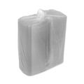 Bowls and Plates | Pactiv Corp. YSACLF05 5.5 in. x 5.5 in. x 0.75 in. Plastic EarthChoice Square Recycled Bowl Flat Lid - Clear (504/Carton) image number 2
