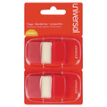 Page Flags | Universal UNV99001 Page Flags - Red (50 Flags/Dispenser, 2 Dispensers/Pack) image number 0