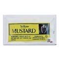 Condiments | Vistar PPIVENL065 0.16 oz. Condiment Packets - Mustard (200/Carton) image number 1