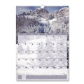 Bulletin Boards | AT-A-GLANCE DMW20028 12-Month (Jan-Dec): 2026 12 in. x 17 in. Landscape Photography Scenic Monthly Wall Calendar - White/Multicolor Sheets image number 0