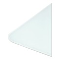 White Boards | U Brands 3690U00-01 12 x 12 Cubicle Glass Dry Erase Board - White Surface image number 3