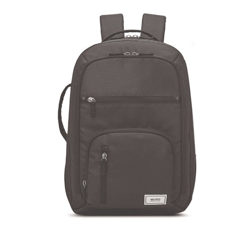 Office & Office Supplies | SOLO UBN7804 Grand Travel 12.25 in. x 6.5 in. x 18.63 in. Recycled TSA Backpack Fits Devices Up to 17.3 in. - Dark Gray image number 0