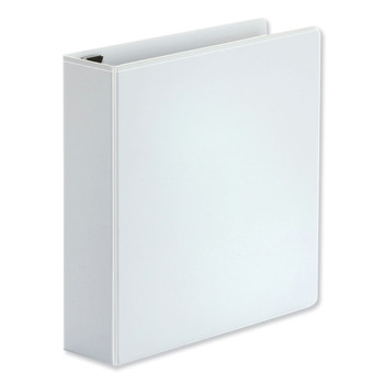Universal UNV30732 2 in. Capacity 11 in. x 8.5 in. 3 Rings Deluxe Easy-to-Open D-Ring View Binder - White