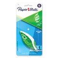 Erasers & Correction Supplies | Paper Mate Liquid Paper 660415K 0.2 in. x 335 in. DryLine Grip Non-Refillable Correction Tape - Gray/Green Applicator image number 0