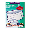 Envelopes & Mailers | Quality Park QUA67539 3.63 in. x 8.63 in. #8 5/8 Commercial Flap Self-Adhesive Closure Reveal-N-Seal Envelope - White (500/Box) image number 3