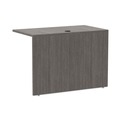 Office Desks & Workstations | Alera ALEVA354224GY 42 in. x 23.63 in. x 29.5 in. Valencia Series Reversible Return/Bridge Shell - Gray image number 1