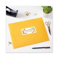 Avery | Avery 05523 Waterproof 2 in. x 4 in. Address Labels for Laser Printers - White (10/Sheet, 50 Sheets/Pack) image number 1
