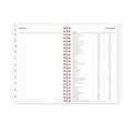 Notebooks & Pads | Blue Sky 110396 8 in. x 5 in. 12-Month (Jan-Dec 2026) Joselyn Weekly/Monthly Planner - Pink/Peach/Black Cover image number 6