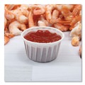 Food Trays, Containers, and Lids | SOLO 400-2050 4 oz. Paper Portion Cups - White (5000/Carton) image number 5