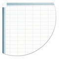 White Boards | MasterVision MA0592830 48 in. x 36 in. 1 in. x 2 in. Cells Gridded Magnetic Steel Dry Erase Project Planning Board - White Surface/Satin Aluminum Frame image number 2