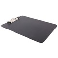 Clipboards | Mobile OPS 61624 0.25 in. Clip Capacity Holds 8.5 in. x 11 in. Sheets Unbreakable Recycled Clipboard - Black image number 2
