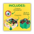 Arts & Crafts Supplies | Crayola 520030 Ultimate Crayon Case with Sharpener Caddy (152/Set) image number 6