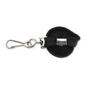 Label & Badge Holders | Advantus 75424 36 in. Long Metal J-Hook Fastener Deluxe Lanyards - Black (24/Box) image number 1