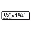 Avery | Avery 15667 0.5 x 1.75 Easy Peel Matte Mailing Labels with Sure Feed Technology - Clear (800/Pack) image number 3