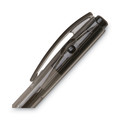 Pens | BIC BU3361-BLK BU3 Medium 1 millimeter Retractable Ballpoint Pen - Black Ink/Smoke/Black Barrel (36/Pack) image number 3