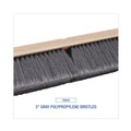 Just Launched | Boardwalk BWK20436 3 in. Flagged Polypropylene Bristles 36 in. Brush Floor Brush Head - Gray image number 4
