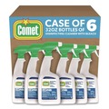All-Purpose Cleaners | Comet 30314 32 oz. Plastic Spray Bottle Fresh Scent Disinfecting Cleaner with Bleach (8/Carton) image number 3