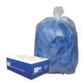 Trash Bags | Classic Clear 1506905 10 Gallon 0.6 mil 24 in. x 23 in. Linear Low-Density Can Liners Clear (500/Carton) image number 0