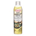 Cleaning & Janitorial Supplies | Claire 1000040447 17 oz. Spray Can Canola Oil Cooking Spray (6/Carton) image number 1