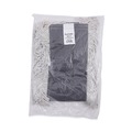 Just Launched | Boardwalk BWK1636 36 in. x 5 in. Disposable Cotton/Synthetic Dust Mop Head With Sewn Center Fringe - White image number 1