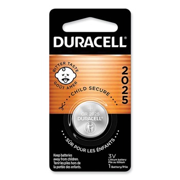 Duracell DL2025BPK 2025 Lithium Coin Batteries with Bitterant