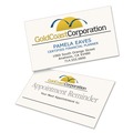 Just Launched | Avery 05876 Clean Edge 2 in. x 3.5 in. Business Cards - White (10 Cards/Sheet, 20 Sheets/Pack) image number 2