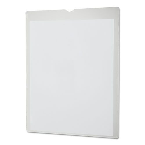 Sheet Protectors | Oxford 65011 Utili-Jac 8.5 in. x 11 in. Heavy-Duty Plastic Envelopes - Clear (50/Box) image number 0