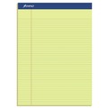 Notebooks & Pads | Ampad 20-222 8.5 in. x 11.75 in. Perforated Writing Pads - Narrow, Canary Yellow (1-Dozen) image number 0