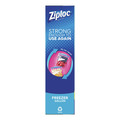 Food Service | Ziploc 351126 9.6 in. x 12.1 in. 1 gal. Zipper Freezer Bags - Clear (28/Box) image number 1