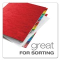 File Sorters | Pendaflex 11014 31 Dividers Date Index Expanding Desk File - Letter Size, Red Cover image number 5