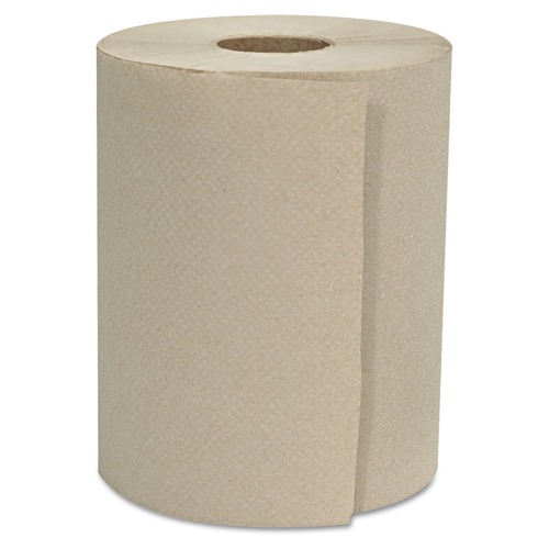 Paper Towels and Napkins | GEN GENHWTKRFT Hardwound 1-Ply 8 in. x 600 ft. Roll Towels - Natural (7200/Carton) image number 0