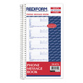 Notebooks & Pads | Rediform 50076 5 in. x 2.75 in. Two-Part Carbonless Telephone Message Book image number 0